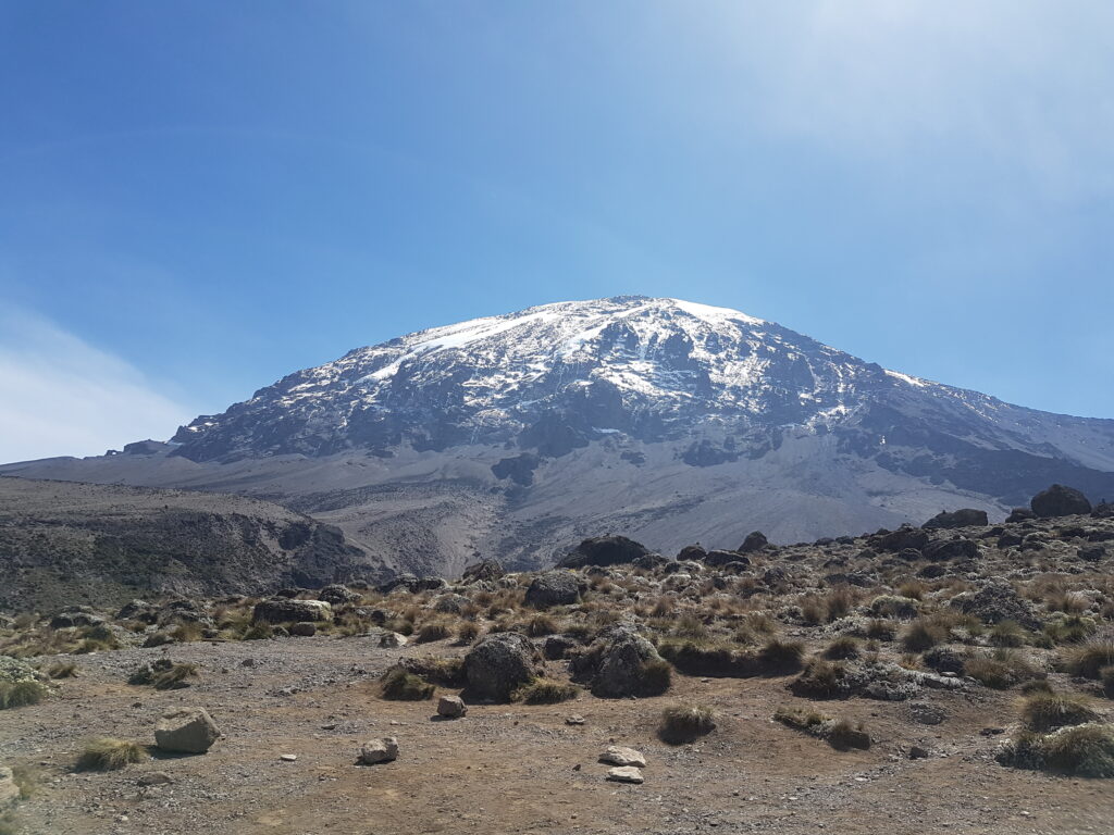 Image of Kilimanjaro from the mountain