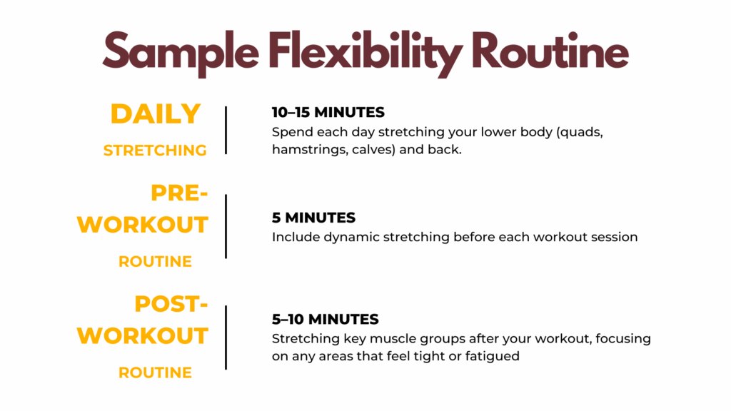 Sample Flexibility Routine Weekly flexibility routine for climbing Kilimanjaro